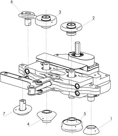 Ersatzteile für Akku Falzmaschine B-TOOL - SEAMER 2
