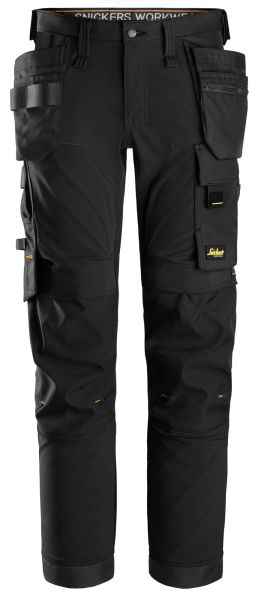 6275 Snickers AllroundWork 4-Weg Stretch Hose mit Holstertaschen, Slim Fit