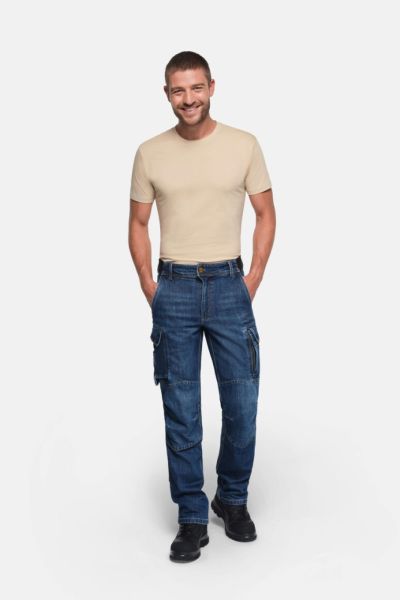 HAKRO Modell 734 - WORKER-JEANSHOSE DYNEEMA® X-STRETCH ECO