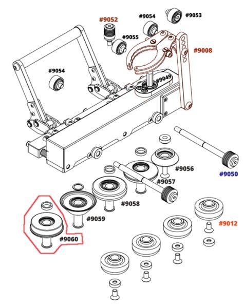 Ersatzteile für Akku Falzmaschine B-TOOL - DUO BT0600