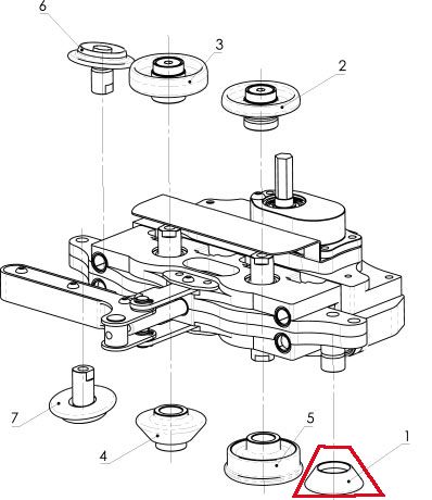 Ersatzteile für Akku Falzmaschine B-TOOL - SEAMER 2