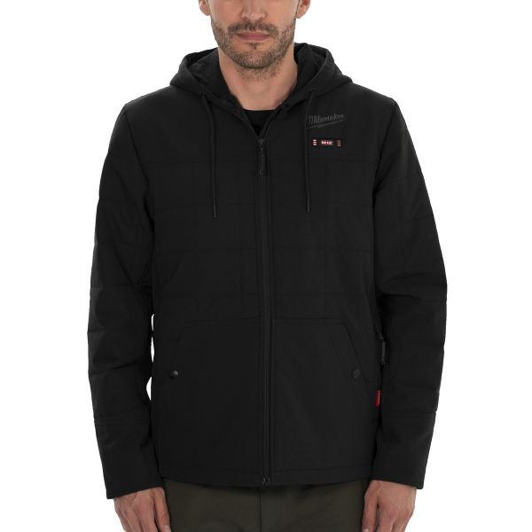Akku-Thermo-Steppjacke Herren M12HPJBL2-0, 12V, schwarz, ohne Akku und Ladegerät / 4932480071.0