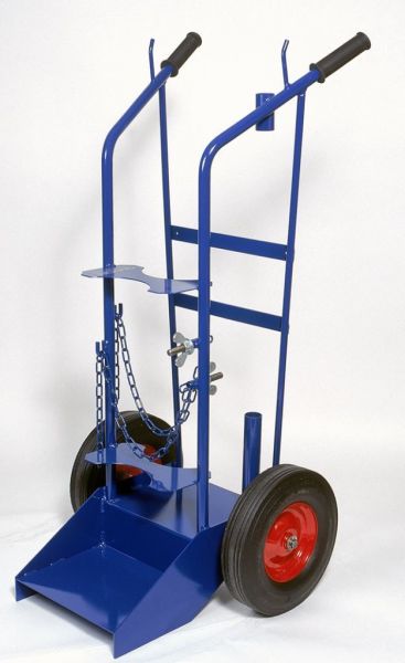 Flaschenwagen Leicht- Modell blau 20l, 7600 / VPE Stück