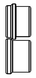 Walzenpaar zum Absetzen (45°, 3 mm) - für WUKO Combo Bender (1005552)
