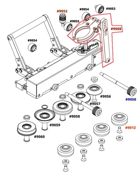 Ersatzteile für Akku Falzmaschine B-TOOL - DUO BT0600