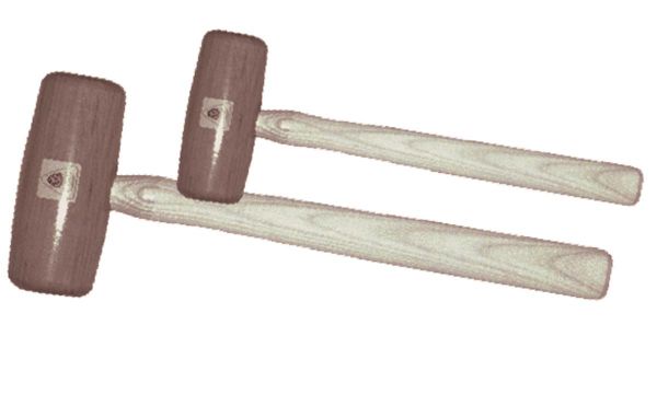 Pressholzhammer SEH, druckverdichtet, A-3 Kopf Ø 60mm - Länge 125mm