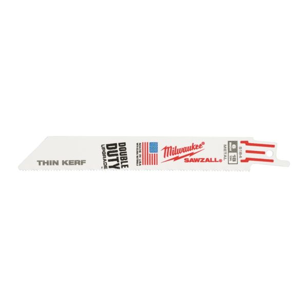 Metall: THIN KERF Säbelsägeblätter, diverse Ausführungen und Packungsgrössen / Milwaukee # 4847