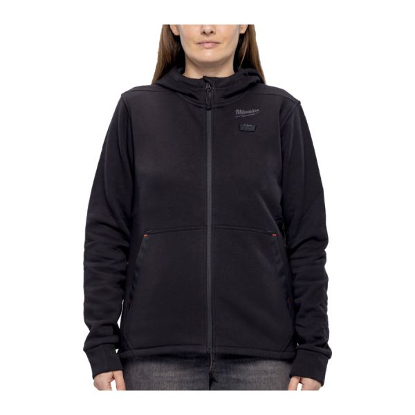 12 V Akku-Heiz-Kapuzenpullover Damen schwarz, ohne Akku u. Ladegerät / Milwaukee # 4932499193.0