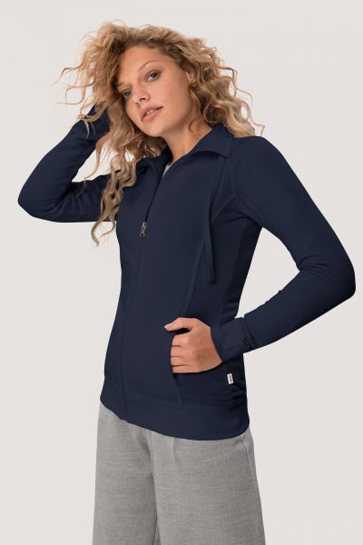 HAKRO Modell 406 - Damen-Sweatjacke College