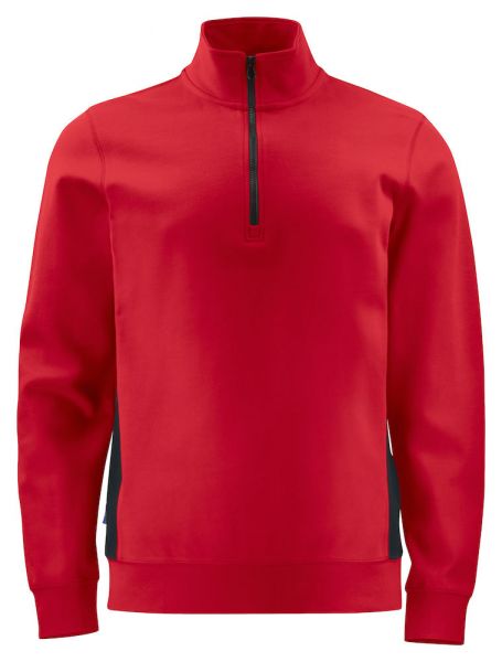 Projob 2128 SWEATSHIRT HALF ZIP MIT KONTRASTELEMENTEN