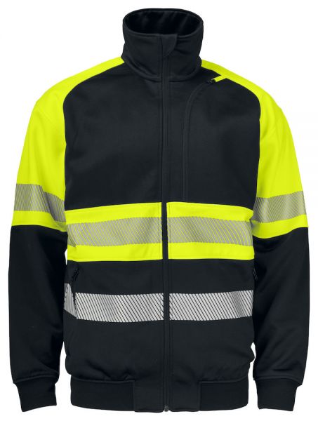 Projob 6120 SWEATSHIRT JACKE EN ISO 20471 KLASSE 1