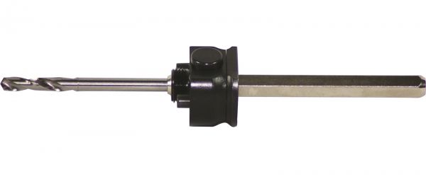 ProFit Drill & Drop Aufnahme, Hex 10 MM, mit kurzem HSS Zentrierbohrer, für Bi-Metall Lochsäge 32-21