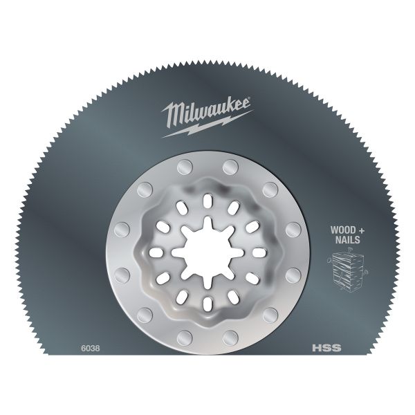 Multitool Starlock Segment-Sägeblatt Multimaterial 85 x 20 mm / Milwaukee # 48906038 / EAN: 04524260