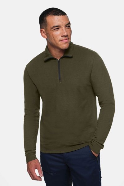 HAKRO Modell 535 - Zip-Longsleeve Piqué MIKRALINAR® ECO