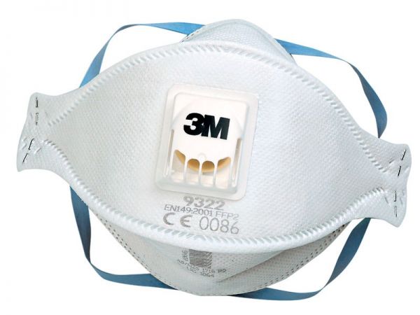 3M 9322 Feinstaubmaske FFP2 ''Comfort'', Pack 10 Stück