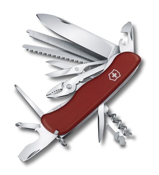 VICTORINOX 0.8564 - WorkChamp, 111 mm, rot