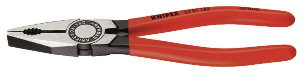 Kombizange KNIPEX, mit Kunststoffüberzug, Länge 160mm / VPE Stück