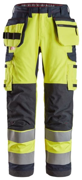 6261 Snickers Hose ProtecWork SYT HiVis Kl. 2