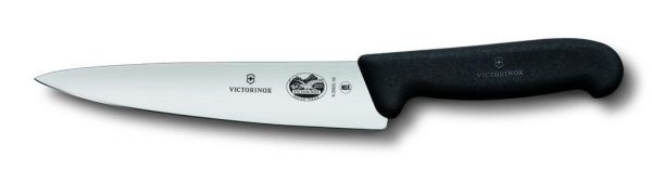 VICTORINOX 5.2003.19 - Tranchiermesser, Fibrox, schwarz