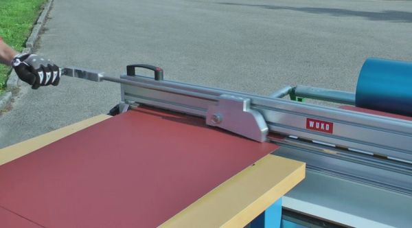 WUKO Rollenblechschere 1250 - Max. Schneidbreite: 1,25 m