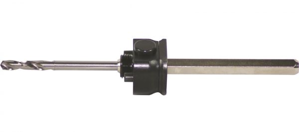 ProFit Drill & Drop Aufnahme, Hex 10 MM, mit langem HSS Zentrierbohrer, für Multi Purpose Lochsäge 3