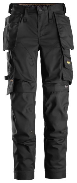 6247 Snickers Damen AllroundWork, Arbeitshose, Stretch mit Holstertaschen, Slim Fit