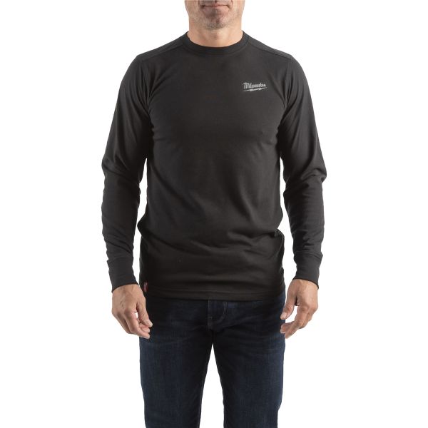 Milwaukee Hybrid-Langarm-Shirt schwarz HTSLBL