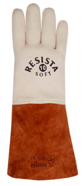 3795 RESISTA-SOFT, TIG-Handschuh (Hirschleder), Stulpe 35cm, diverse Grössen