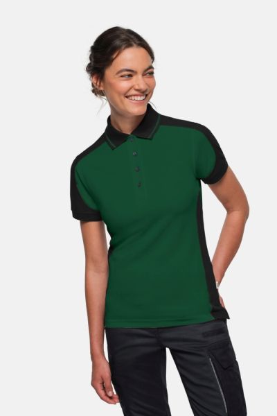 HAKRO Modell 339 - Damen Poloshirt Contrast MIKRALINAR® ECO
