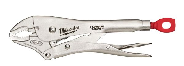 Gripzange TORQUE LOCK mit gebogenen Backen 250 mm lang, Spannweite 51 mm / Milwaukee # 4932471725 /
