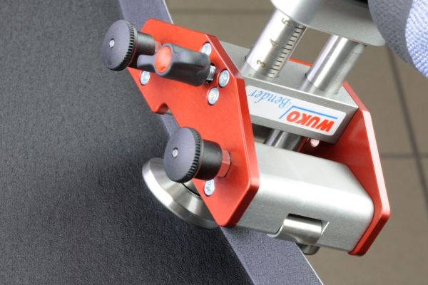 WUKO Bogie Bender 9050 - Max. Abkanthöhe: 50 mm, zum Abkanten bis 100°, mit fixierbaren Drehgelenken