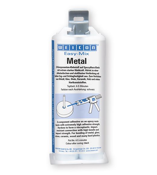 WEICON Easy-Mix Metal Epoxyd-Klebstoff, 50 ml