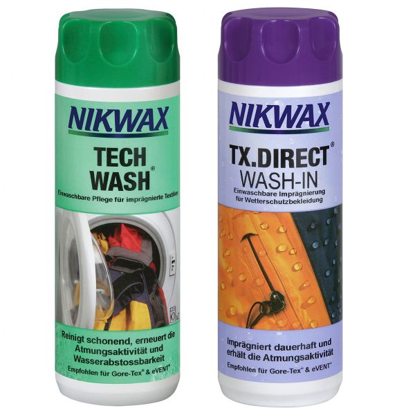 Nikwax DUO pack, Tech wash und TX. Direct