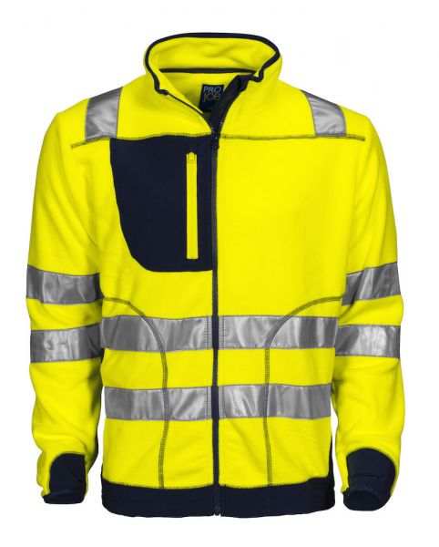 Projob 6303 POLARFLEECE JACKE EN ISO 20471 KLASSE 3