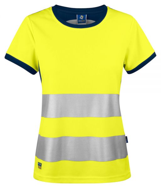 6012 DAMEN T-SHIRT EN ISO 20471 KL. 2