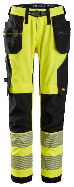 6943 Snickers High-Vis Hose Stretch HT Cl 2, Regular Fit