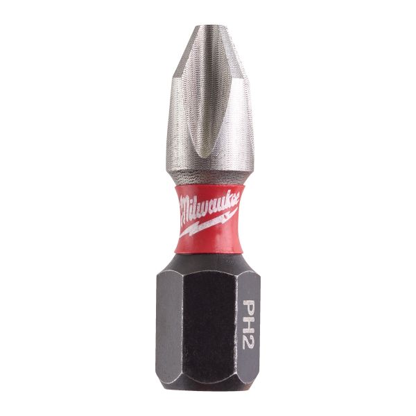 Schrauberbit SHOCKWAVE™ 25mm (25er Pack) PH, PZ, TX, diverse Grössen / Milwaukee # 4932430853.0