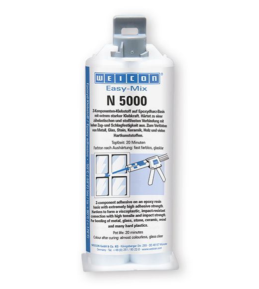 WEICON Easy-Mix N 5000 Epoxyd-Klebstoff, 50 ml