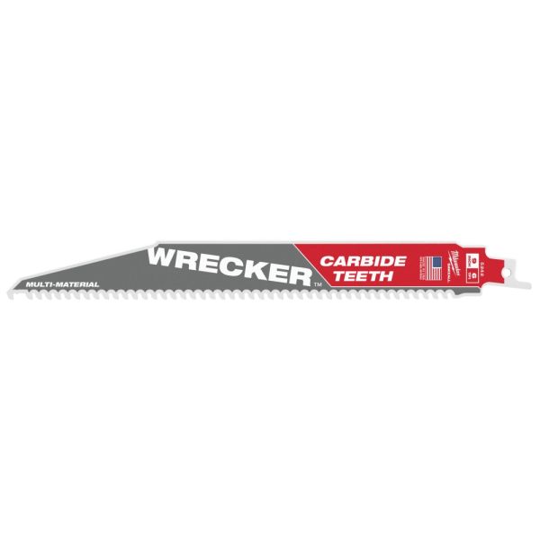Multimaterial: Heavy-Duty WRECKER™ HM-bestückte Säbelsägeblätter, diverse Dimensionen und Packungsgr