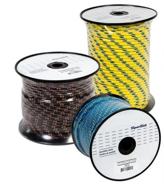 PP-Multifil-Seil, Reisskraft 450kg, Ø 6.0mm / Spule 100m