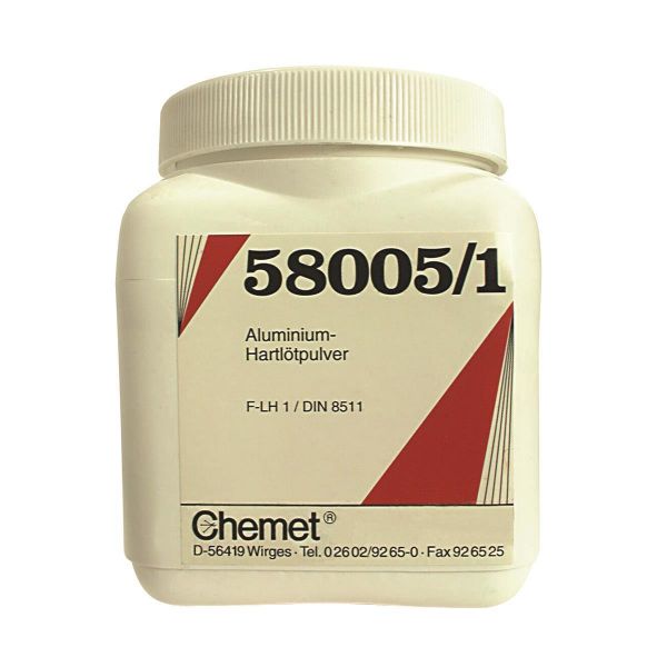 Aluminium- Hartlötpulver 58005/1, FL 10 , VPE Dose 250g