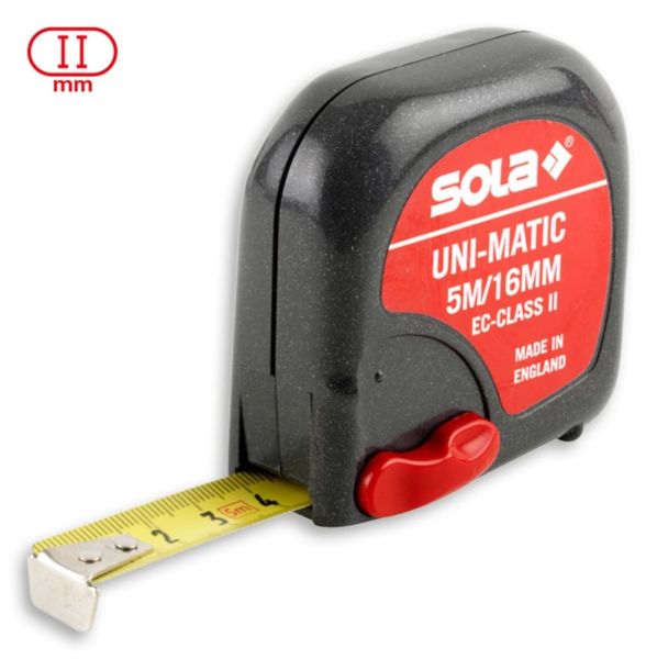 SOLA Rollmeter (16 mm) Uni-Matic - diverse Längen