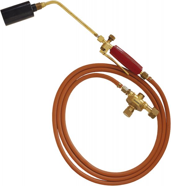 Propan-Set GLOOR, Brennerkopf 60mm, 4 m Propanschlauch