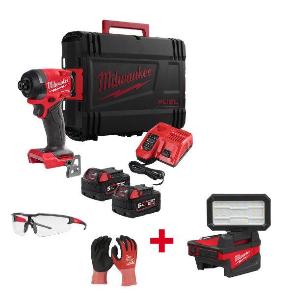 FUEL™ Akku-Schlagschrauber 1/4´´ Hex Gen3 M18FID3MC-502X / Milwaukee # 4933499450 / EAN: 40585465661