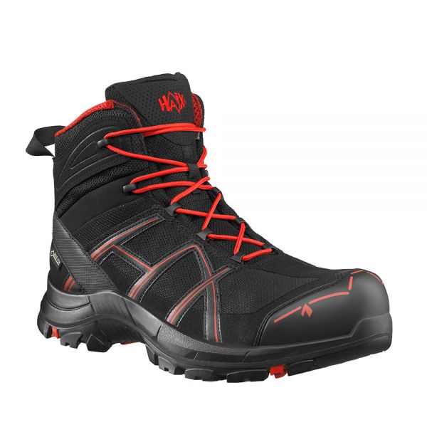 HAIX 610018 BLACK EAGLE Safety 40.1 mid/black-red Sicherheitsschuhe Klasse S3