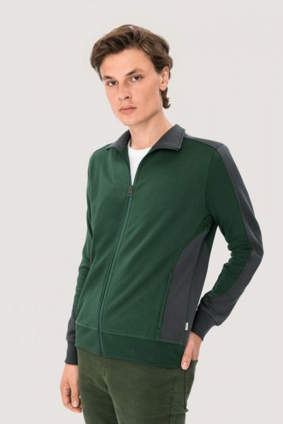 HAKRO Modell 477 - Sweatjacke Contrast Performance