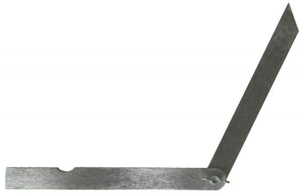 Stellwinkel (Schmiegen) aus Stahl verz., Schenkel 250mm / VPE Stück
