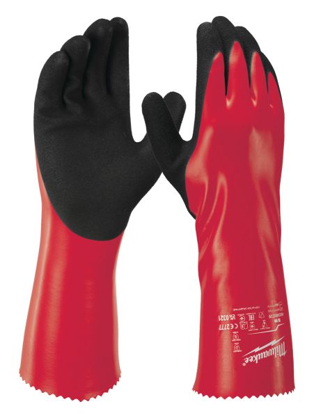 Chemie Handschuhe Grip / Milwaukee # 4932493228.0 / EAN: 4058546480998.0
