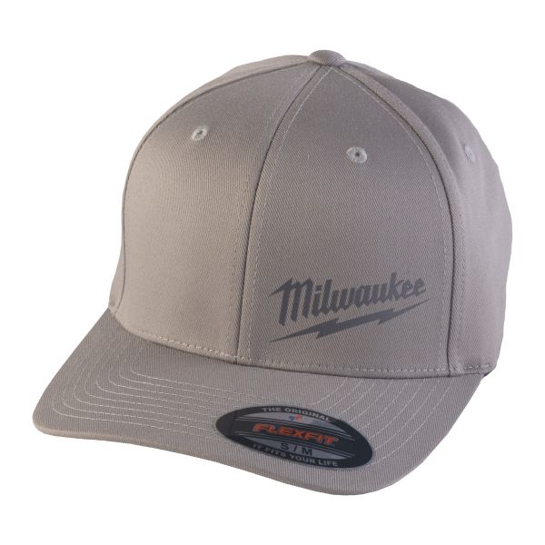 Milwaukee Baseball Kappe grau mit UV-Schutz BCSGR