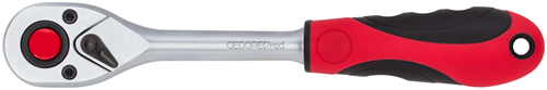 GEDORE red 2K-Umschaltknarre 1/4'' Länge 150mm RSW5°